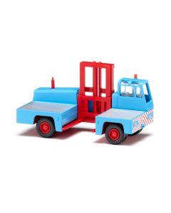 Seitenstapler, hellblau/rot