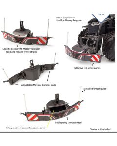 Tractorbumper Safetyweight 800 Kg - MF