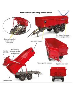 Massey Ferguson 212 trailer - 2nd version