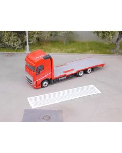 silberne Streifen Siebdruckdecal 20x 80mm 