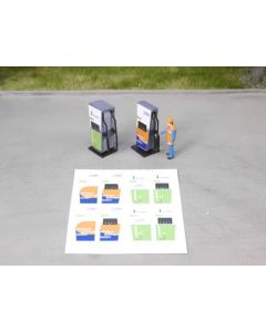 4x Decals für E-Ladesäule 200 und 400kW