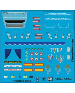 LKW-Dekor - Ausschmückungsteile für Volvo (6 x 6 cm)