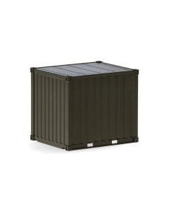 10ft Container "Heer", 2x, braungrau (unbedruckt)