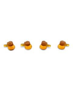Rundumleuchten, orange, 4x