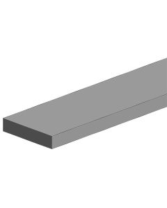 Leiste 35cm, opak P-Styren 3.2x 3.2mm, 6x