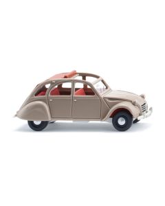 Citroën 2 CV - olivgrau 
