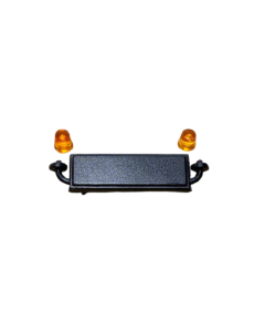 Dachschild 24x2x7mm Stift hinten