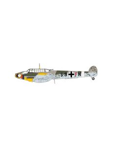 Messerschmitt Bf 110G - II./ ZG 1 "Wespe", Montecorvino Italy 1943 - No Swastika / Ohne Hakenkreuz