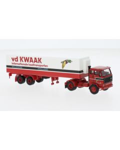 Volvo F 89 Koffer-SZ, v.d.Kwaak, neues Design, 1972