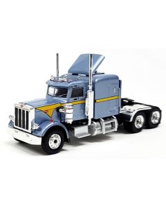 Peterbilt 359, metallic-hellblau/gelb, 1973