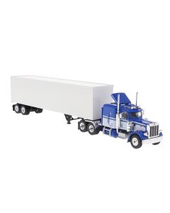 Peterbilt 359 Koffer-SZ, blau/weiss 1973