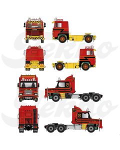 Scania 142 Torpedo und Scania 140 "Stjarnstroms" Set