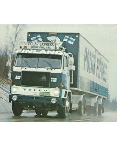 Volvo F88 mit Kühlauflieger "Polar Express"