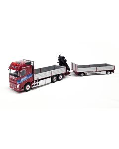 Volvo FH04 Gl. Hängerzug mit Kran "Sidler"