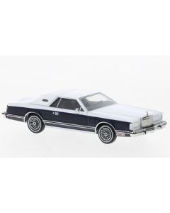 Lincoln Continental Mark V, weiss/metallic-dunkelblau, 1977