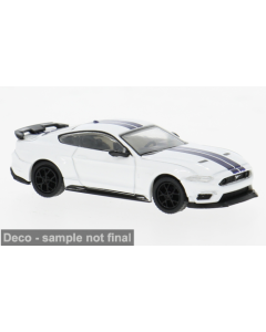 Ford Mustang VI Mach I, weiss/dunkelblau, 2020