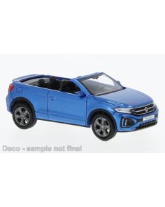 VW T-Roc Cabriolet, metallic-blau, 2022