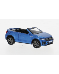 VW T-Roc Cabriolet, metallic-blau, 2022