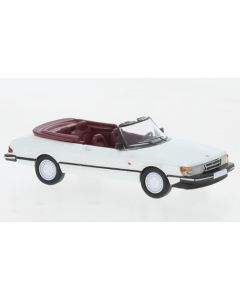 Saab 900 Cabriolet, metallic-weiss, 1986