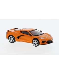 Chevrolet Corvette C8, orange, 2020