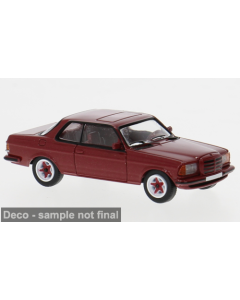 MB C123 Coupe, rot, 1977
