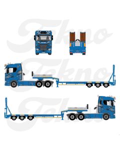 Scania NG S-Serie mit Goldhofer Tieflader "Keil"