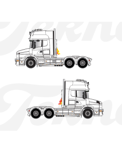 Scania T-Cab TL 6x4