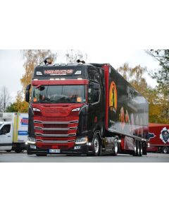 Scania NG S770 4x2 mit Kühlauflieger "Heinrichs"