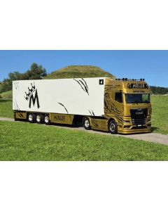 Man TGX GX 4x2 mit Kühlauflieger "Müller - Golden Commander" (1x Pro Person )