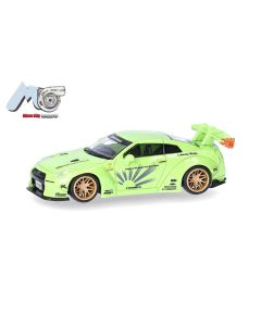 Nissan GTR 35, grün
