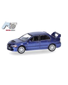 Mitsubishi Lancer Evo 9, blau