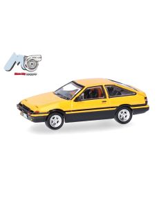 Toyota Corolla AE86, gelb