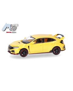 Honda Civic Type R, gelb