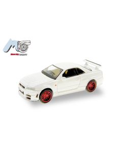 Nissan GTR 34, weiß