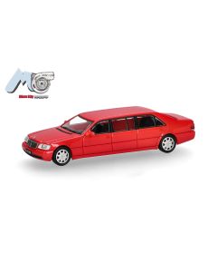 Mercedes-Benz S600 Pullmann, rot