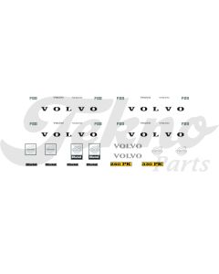 Decalset Volvo F88-F89 Typ