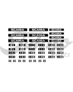 Decalset Scania Type 81-141-146