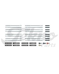 Decalset Scania Type 56,76,110,111