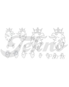 Decalset Scania Greif siber