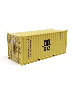 20ft Container, gelb "MSC"