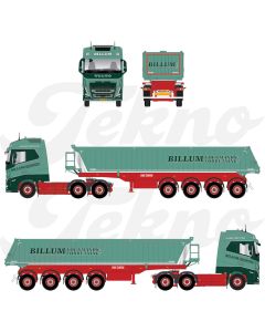 Volvo FH05 Gl. 6x2 mit dänischem Kippauflieger "Billum"
