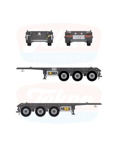 20ft Containerauflieger 3a