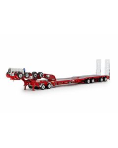 Tieflader Swingwing 4x8 mit Dolly 2x8, rosso rot