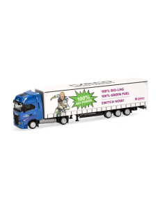 Iveco S Way LNG Gardinensz. "J.S. Logistik GmbH" 