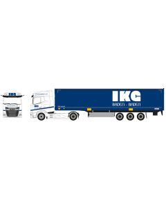 DAF XG Gardinenplanen-Sattelzug "IKG Spedition"