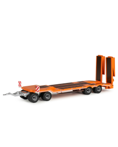 Anhängetieflader Schwarzmüller 4achs orange