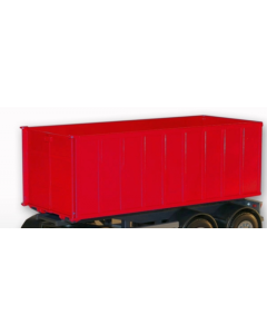 Abrollmulde hoch, rot