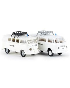 Set Kantonspolizei Waadt mit VW T1b + T2 Kombi