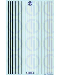 Decals: verschiedene Streifen