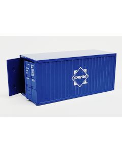 20 ft Container "Conrad" alles in blau